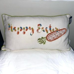 NWT Mi Chateaux Nordstrom Beaded Easter Throw Pillow